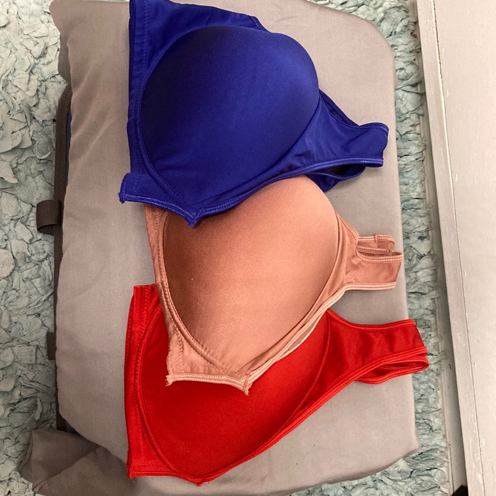 Angelina Bras (3) All Say Sz 44DD, But Runs Smaller There More Like 40D NWOT